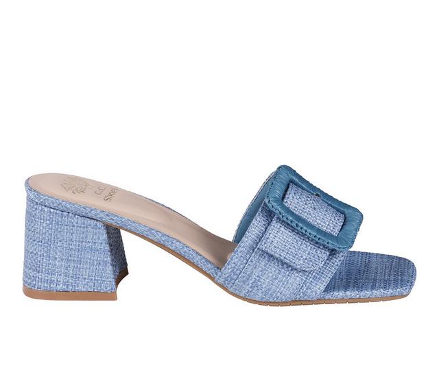 Women's GC Shoes Britta Dress Sandals in Blue color