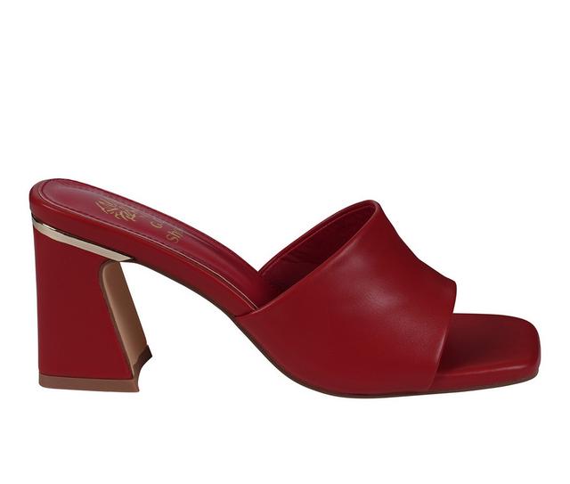 Women's GC Shoes Soho Dress Sandals in Red color