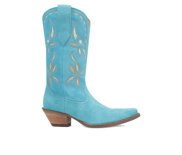 Women's Dingo Boot Sabana Western Boots in Blue color