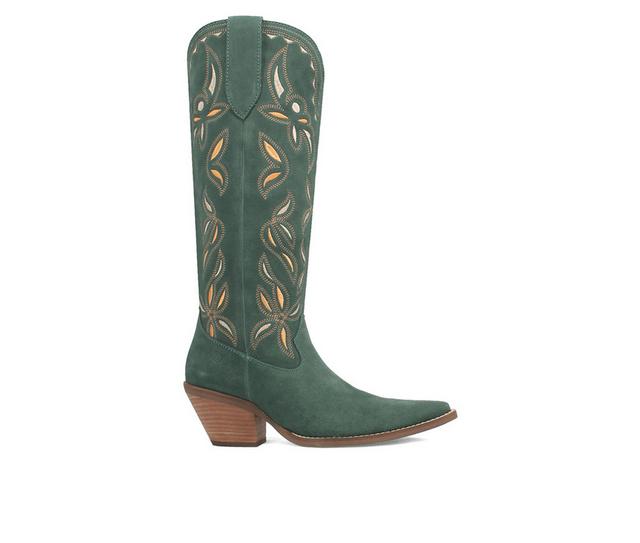 Women's Dingo Boot Bandelera Western Boots in Green color