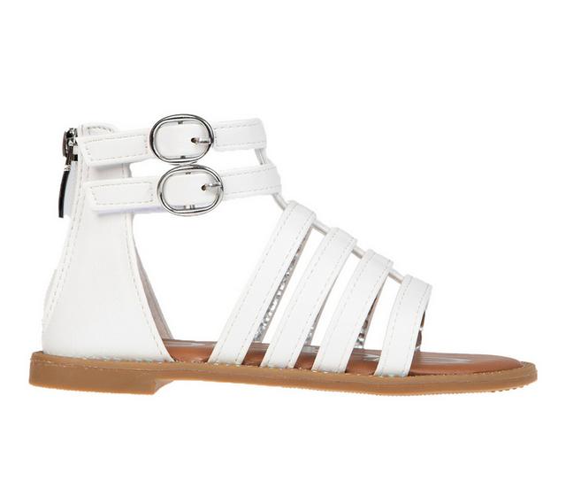 Girls' Bebe Little & Big Kid Hazel Sandals in White color