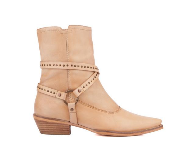 Women's Vintage Foundry Co Sophia Booties in Camel color
