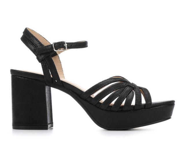 Vintage 7 Eight Charlotte Dress Sandals in Black color