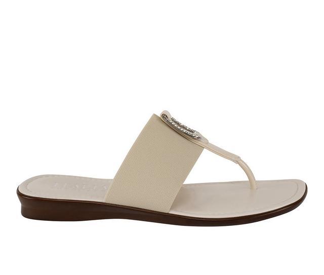 Women's Italian Shoemakers Triana Flip-Flops in Natural color