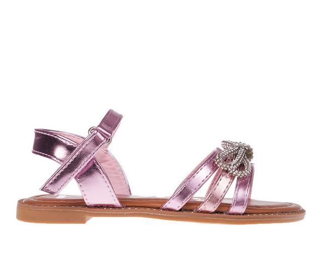 Girls' Bebe Little & Big Kid Sydney Sandals in Pink Multi color