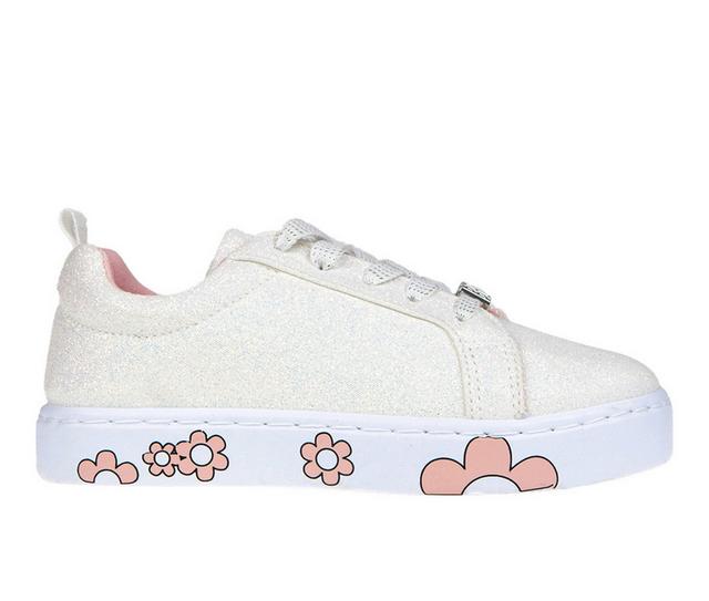 Girls' Bebe Little & Big Kid Cris Fashion Sneakers in White color