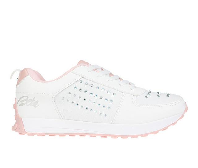 Girls' Bebe Little & Big Kid Marissa Sneakers in White color