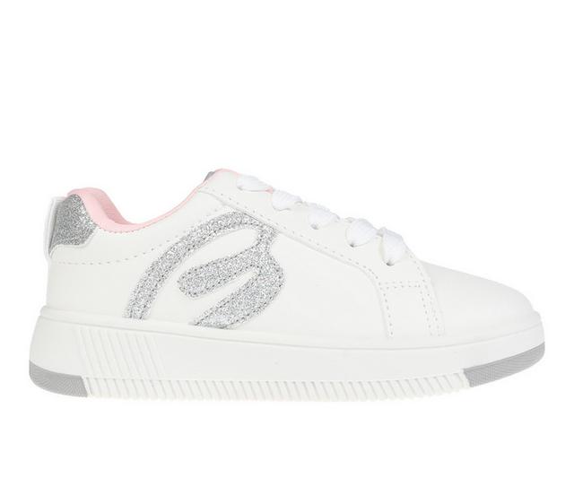 Girls' Bebe Little & Big Kid Kelce Fashion Sneakers in White color