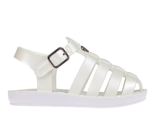 Girls' Vince Camuto Toddler Lil Lisa Fisherman Sandals in White color