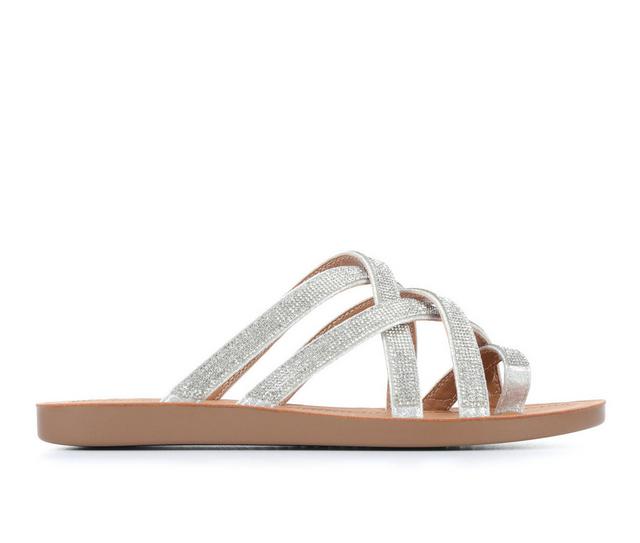 Women's Soda Stepup-S Sandals in Silver color