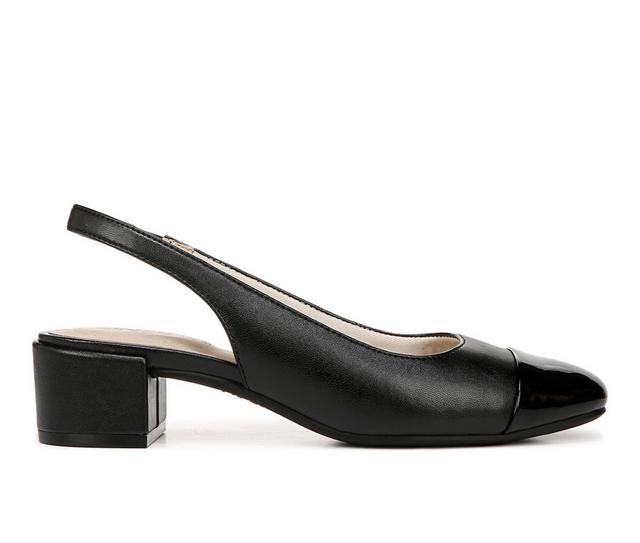 Women's LifeStride Becoming Slingback Pumps in Black color