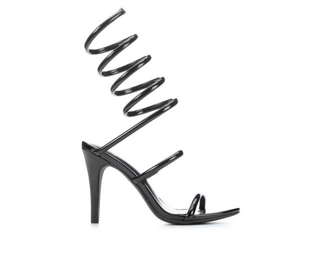 Women's Delicious Axis-S Stiletto Heels in Black color