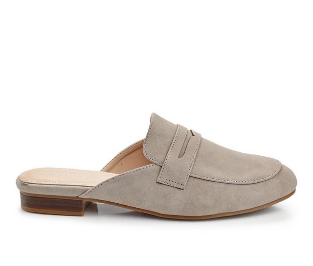 Women's Henry Ferrara Comfort-F Mules in Gray color