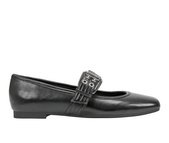 Women's Indigo Road Caprie Flats in Black color