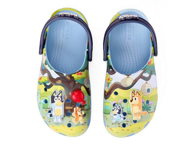Adults' Crocs Classic Bluey Clog in Multi color