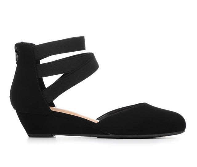 Solanz Edith Wedges in Black color