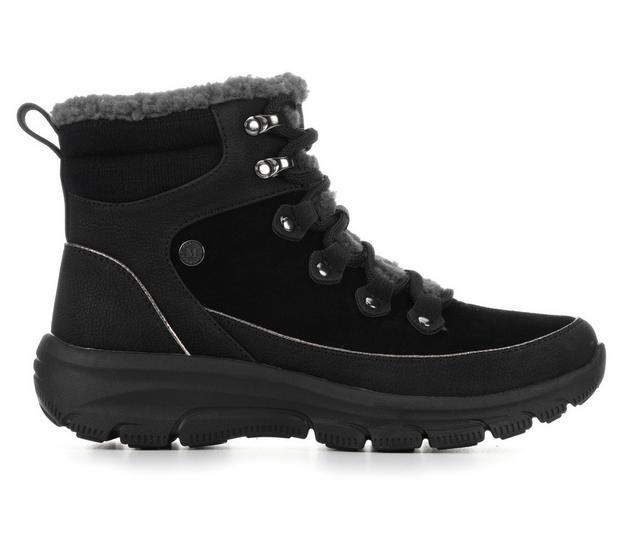 Women's Skechers Mrtha Es Goin 188013 Boots in Black color