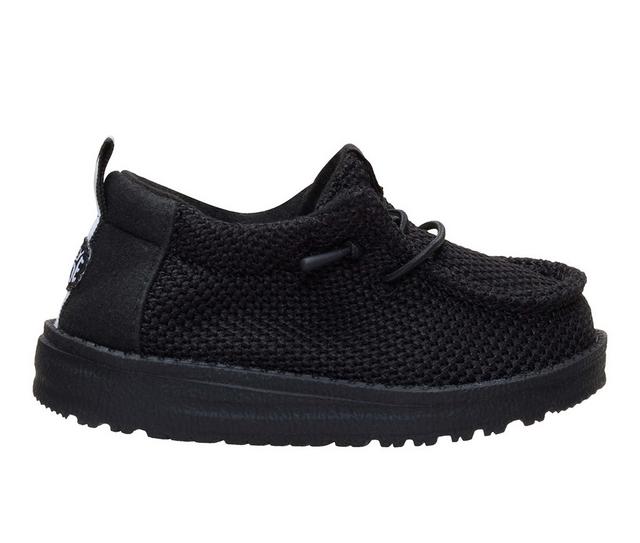 Boys' HEYDUDE Infant Lil Dudes Slip-On Core Crib Shoes in Shade color