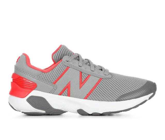 Boys' New Balance Big Kid 1440 Running Shoes in Slate Grey/Red color