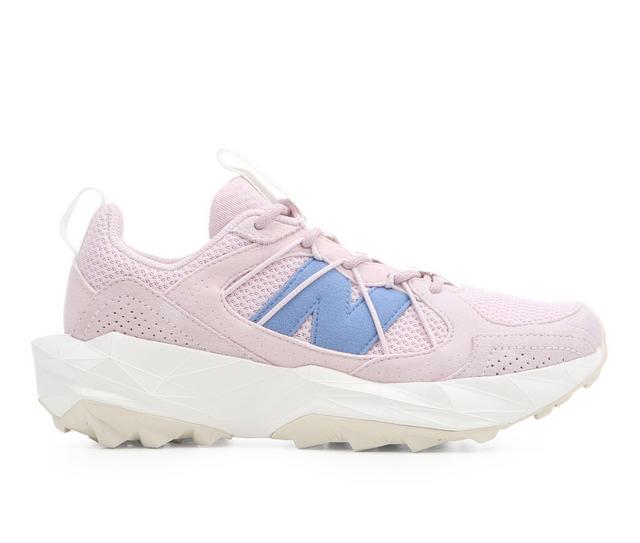 Women's New Balance Tek Trel Trail Running Shoes in Pink/Blue color