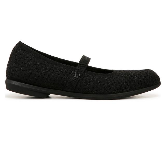 Women's BZEES Keynote Mary Jane Flats in Black color