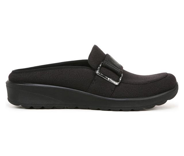 Women's BZEES Galleria Clogs in Black color