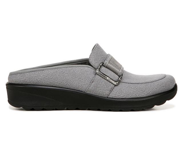 Women's BZEES Galleria Clogs in Graphite color