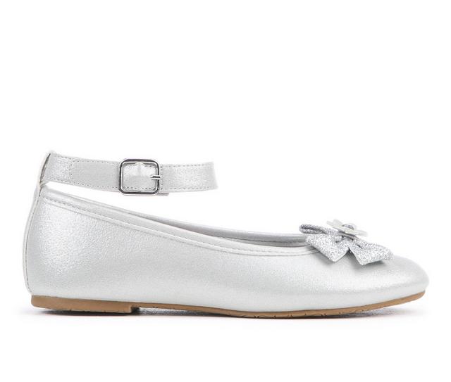 Girls' Rachel Shoes Little Kid & Big Kid Lolah Dress Shoes in Silver color