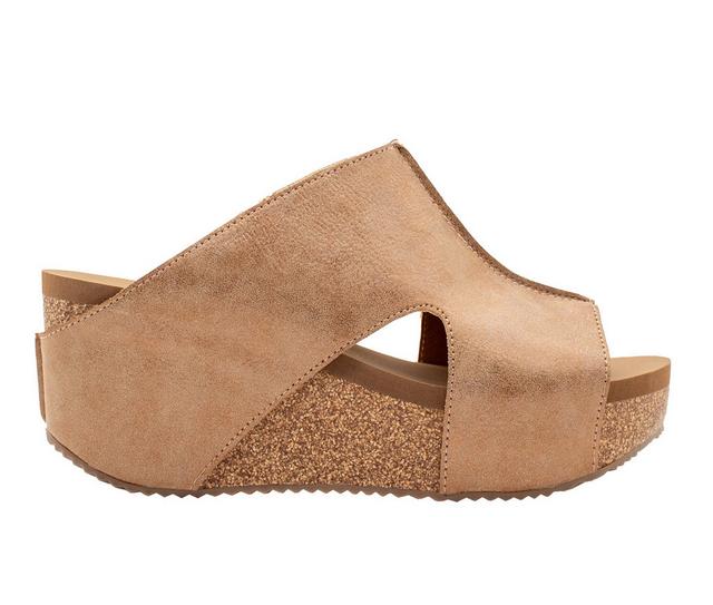 Women's Volatile Cassatt Wedge Sandals in Bronze color