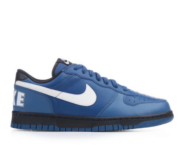 Men's Nike Big Low Sneakers in Court Bl/Wh/Bk color
