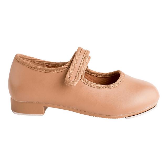 Girls' Dance Class Toddler Molly Jane Tap Dance Shoes in Caramel color
