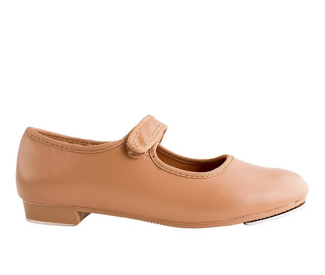 Girls' Dance Class Little Kid Molly Jane Tap Dance Shoes in Caramel color