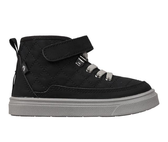 Boys' Oomphies Toddler & Little Kid Wrenley High Top Sneakers in Black color