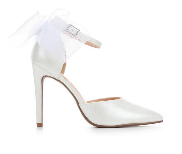 Women's Delicious Mia Pumps in Pearl color