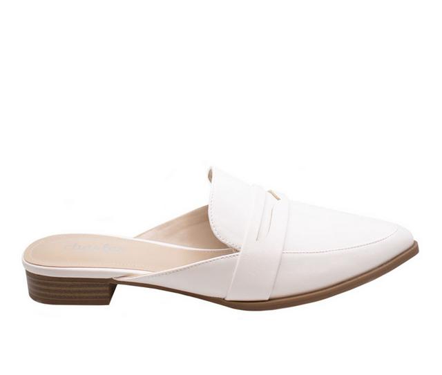 Women's Charles by Charles David Enya Mules in White color