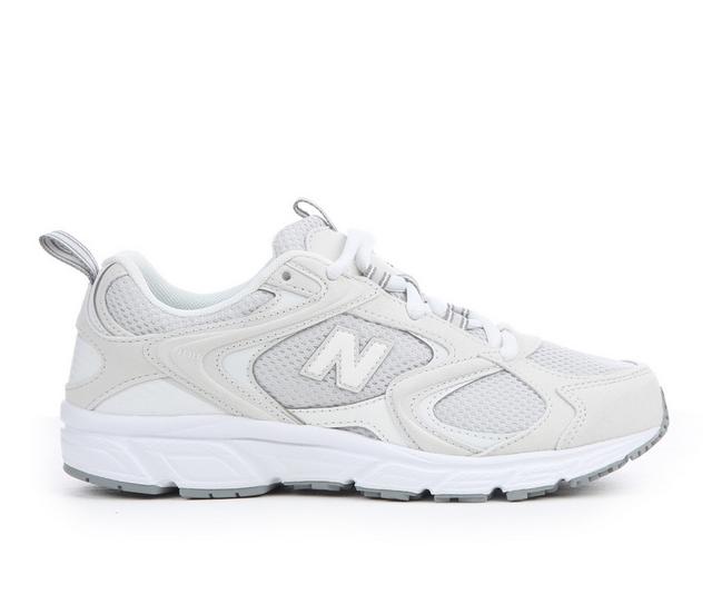 Adults' New Balance ML408 Sneakers in Gry/Nb White color