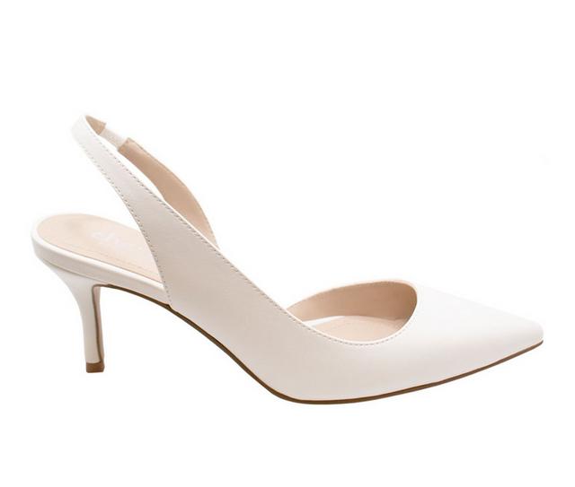 Women's Charles by Charles David Aliby Slingback Pumps in White color