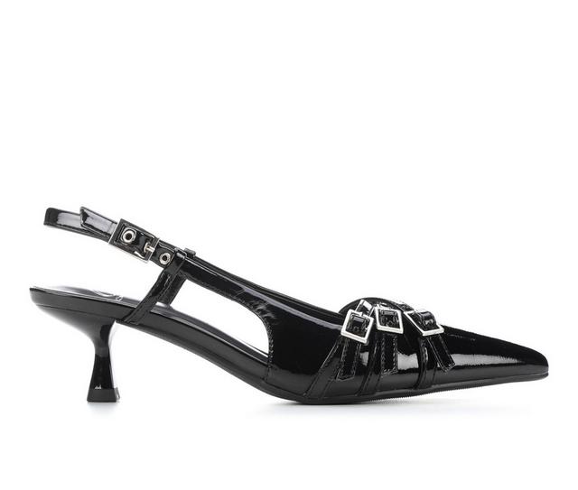 Women's Delicious Expo-S Pumps in Black Patent color