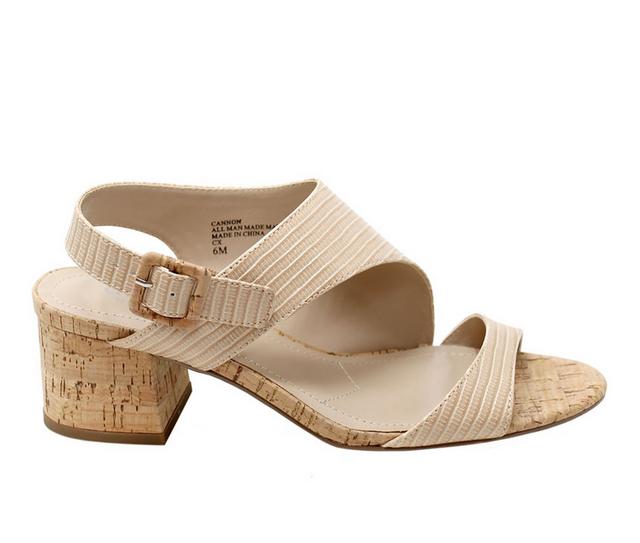 Women's Charles by Charles David Cannon Dress Sandals in Beige color