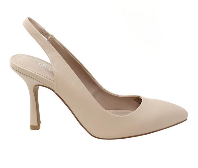 Women's Charles by Charles David Impower Slingback Pumps in Nude color