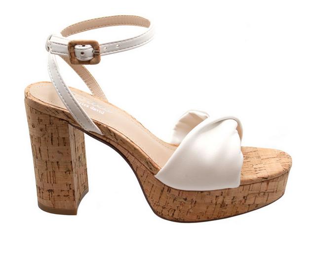 Women's Charles by Charles David Madelina Dress Sandals in White color