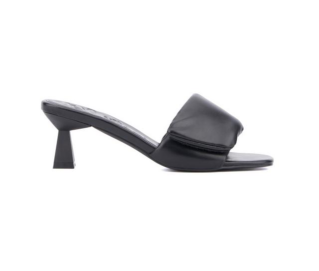 Women's Olivia Miller Allure Dress Sandals in Black color