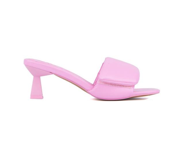 Women's Olivia Miller Allure Dress Sandals in Pink color