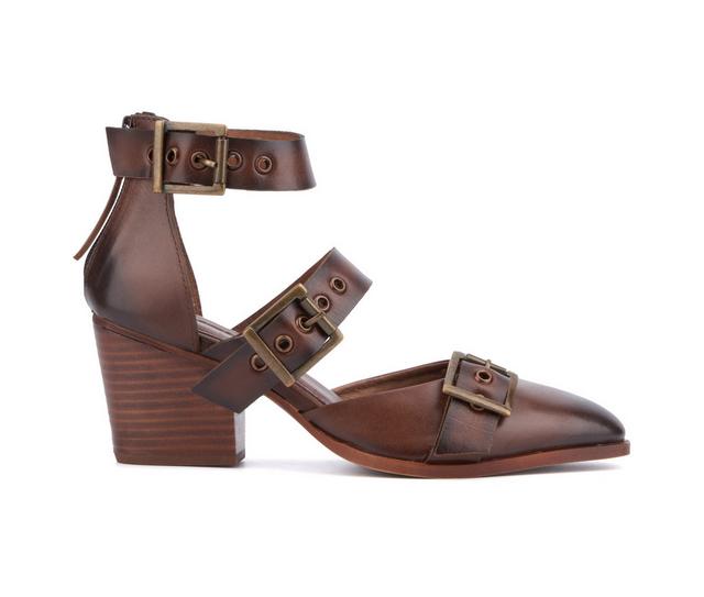 Women's Vintage Foundry Co Kaydence Pumps in Brown color