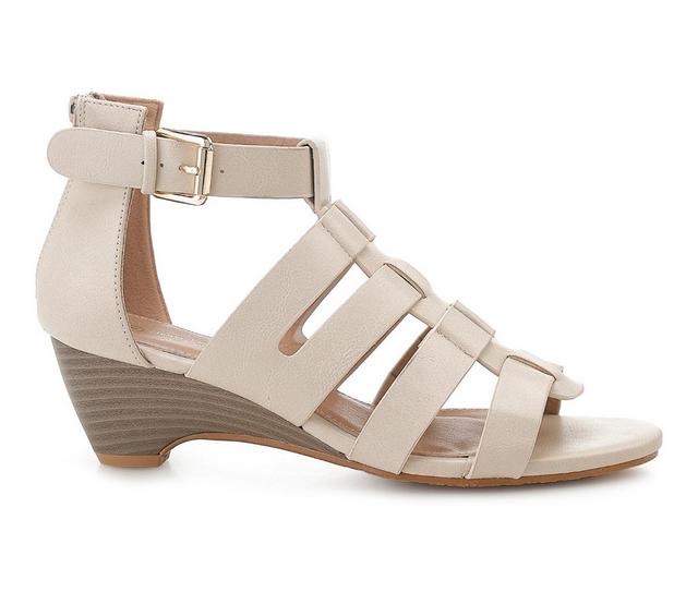 Women's Henry Ferrara Catana Dress Sandals in Beige color