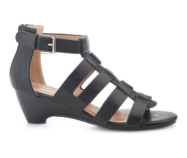 Women's Henry Ferrara Catana Dress Sandals in Black color