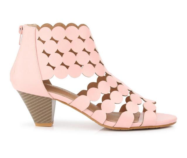 Women's Henry Ferrara Charm-01 Dress Sandals in pink color