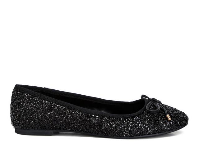 Women's London Rag Ringo Flats in Black color