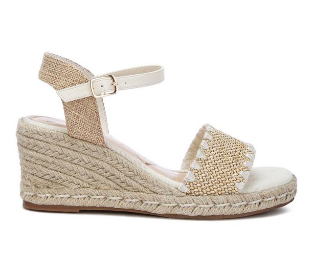 Women's London Rag Lucas Espadrille Wedges in Beige color