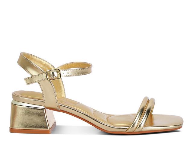 Women's London Rag Zabou Dress Sandals in Gold color